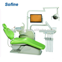 Heißer Verkauf Mounted Dental Einheit Stuhl Maschine mit CE ISO Dental Einheit Stuhl